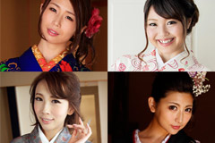 Kimono Anthology 3 Ayumi Shinoda, Minami Asahina, Yuna Shiratori, Aya Kisaki