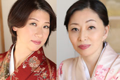 Threesome in Kimono! Yuriko Hosaka, Shoko Takashima
