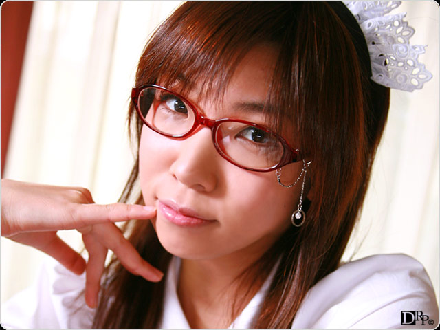 Slutty Maid with Cute Glasses