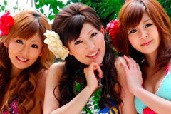 Summer Nude: Model Collection 29 - Island of Asia - Nami Segawa, Remi Shirosaki , Rena Kuroki