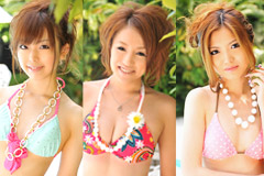 Summer Girls Vol.2 Yuki Asami Mami Uehara Tsubasa Saeki